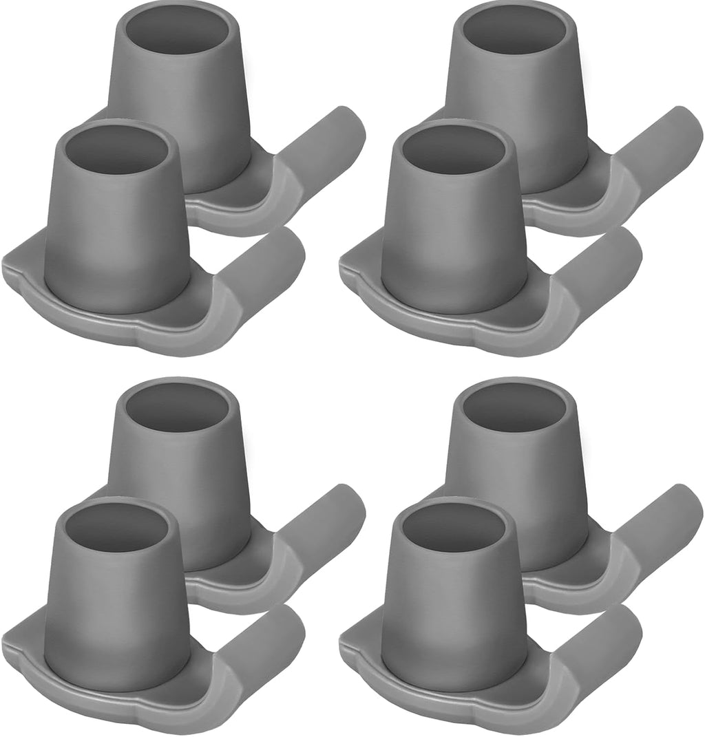 Dotday 8 Pack Walker Skis Glides, Universal Walker Accessories for Seniors Mobility Aid Accessory