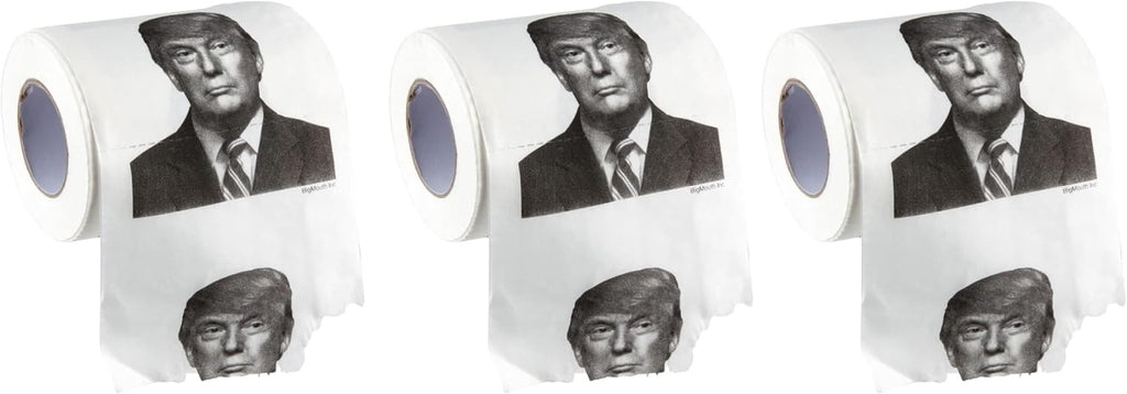 Trump Toilet Paper, Pack of 3