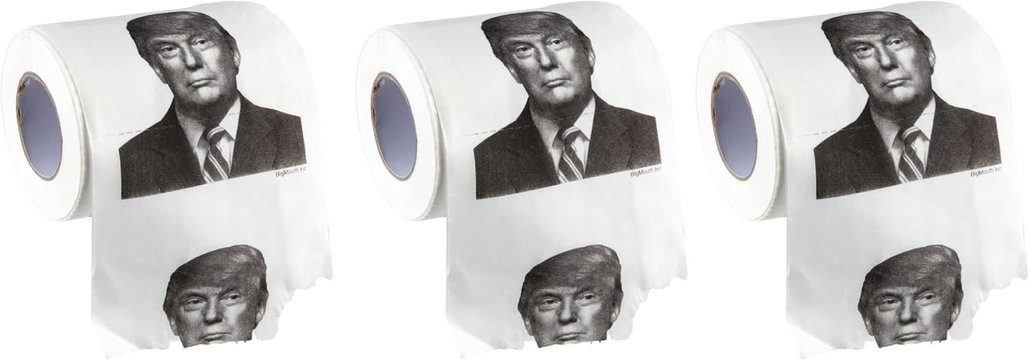 Trump Toilet Paper, Pack of 3