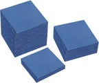 200 Pack Cocktail Napkin 2-Ply Dessert Napkins Folded 5 x 5 Inches Disposable Napkins for Dinner Wedding Birthday Party Bridal Anniversary Reception Event (200, Navy Blue)