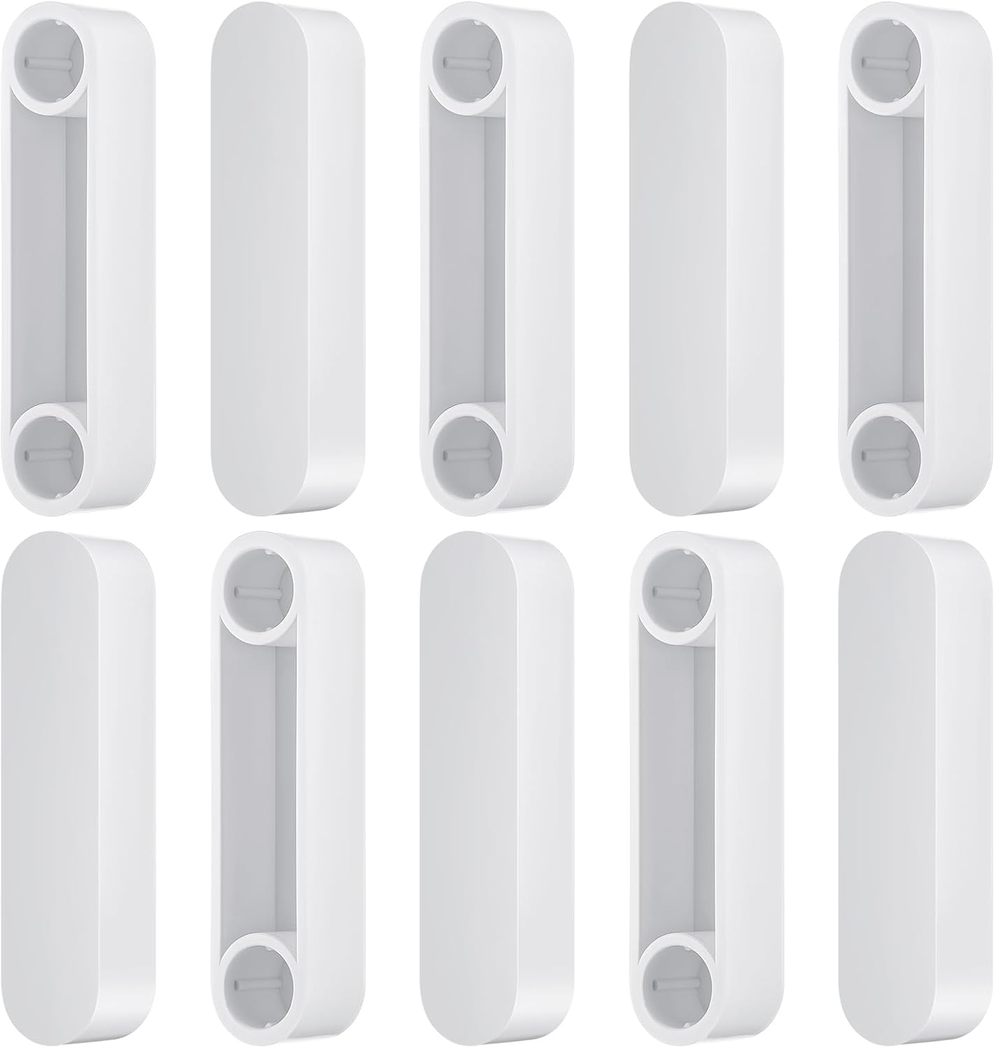 10 Pcs Plastic Rod Spacer Cap Closet Rod End Caps Wire Shelf End Caps Closet System Parts Shelf Caps for Wire Shelves