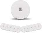 ExpressionMed - Adhesive UnderPatches for Libre 3 & Libre 3 Plus (Pack of 10) - Made in The USA, Waterproof, Non-Fraying, Pre-Cut CGM Sensor Tapes (White Patch)