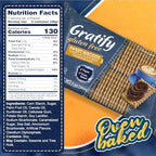 Osem Gratify Petit Beurre Vanilla Biscuits - Gluten Free Dessert Cookies, Sweet Snack for Adults & Kids, Vegan, Dairy Free, Oven Baked, Kosher - Vanilla, 7 oz Bag (Pack of 1)