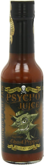 Psycho Juice Hot Chili Sauce Chipotle Ghost Pepper