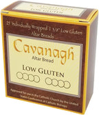 Low Gluten 1 3/8" Diameter (35mm) Altar Communion Bread Box of 25