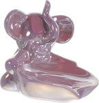 Cute Elephant Shape Ceramic Soap Dish Self-draining Holder for Bathroom and Shower Stylish and Functional Soap Tray Draining Design for Home Decor