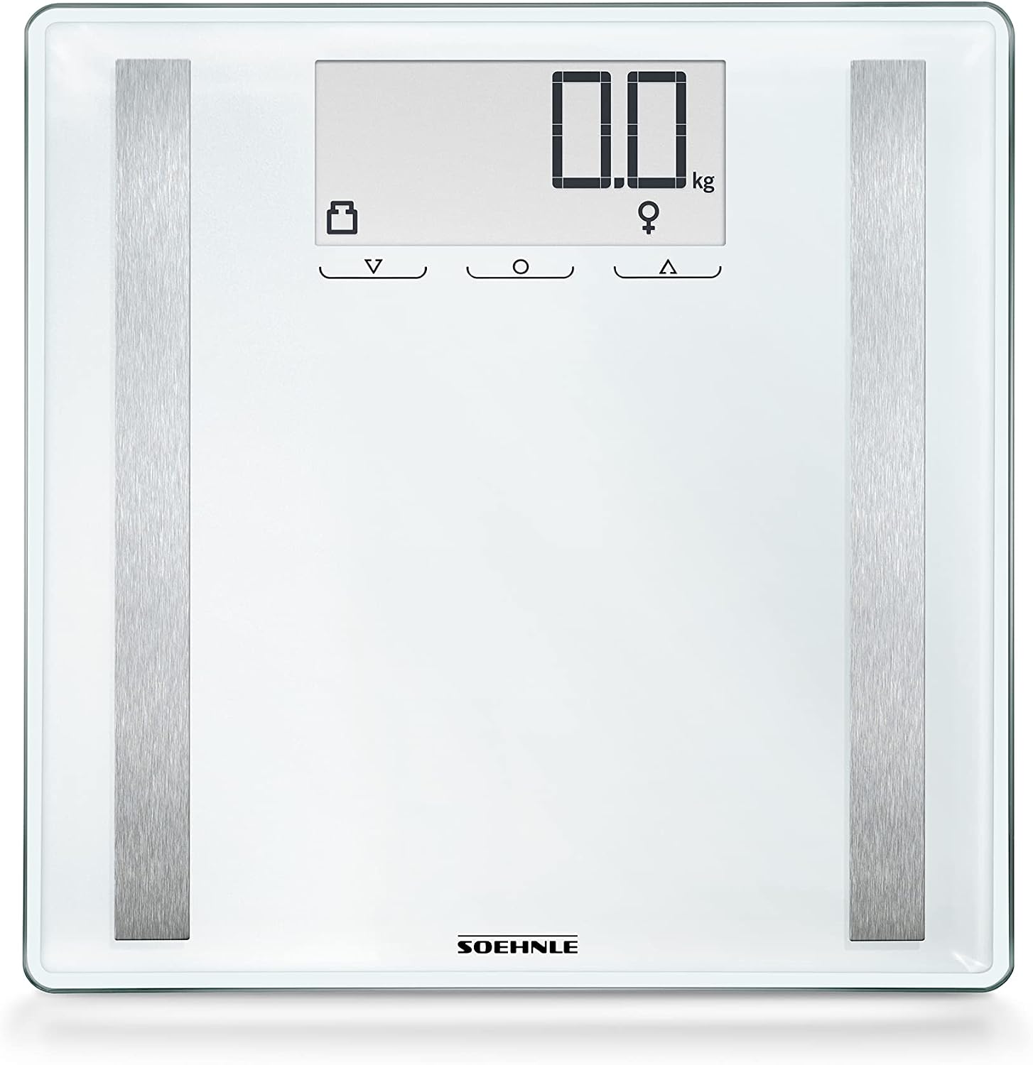 Soehnle Shape Sense Control Electronic Bathroom Scale - 200 Scale, White