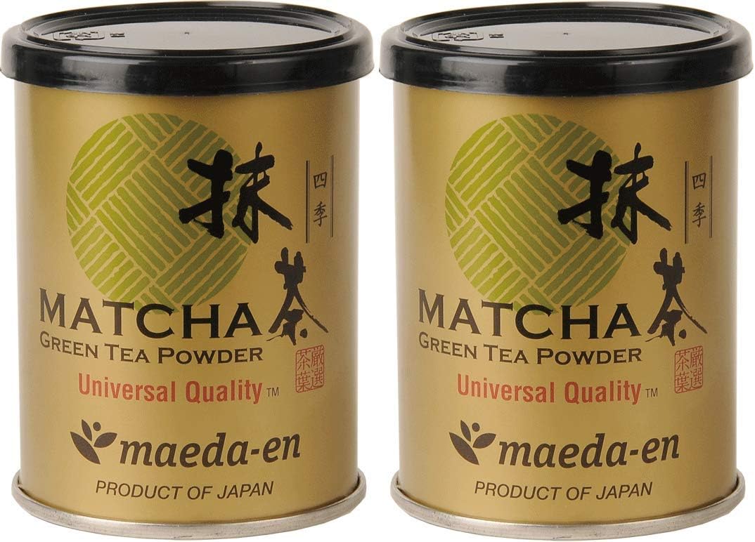 Maeda-en Shiki Matcha Green Tea Powder (Pack of 2)