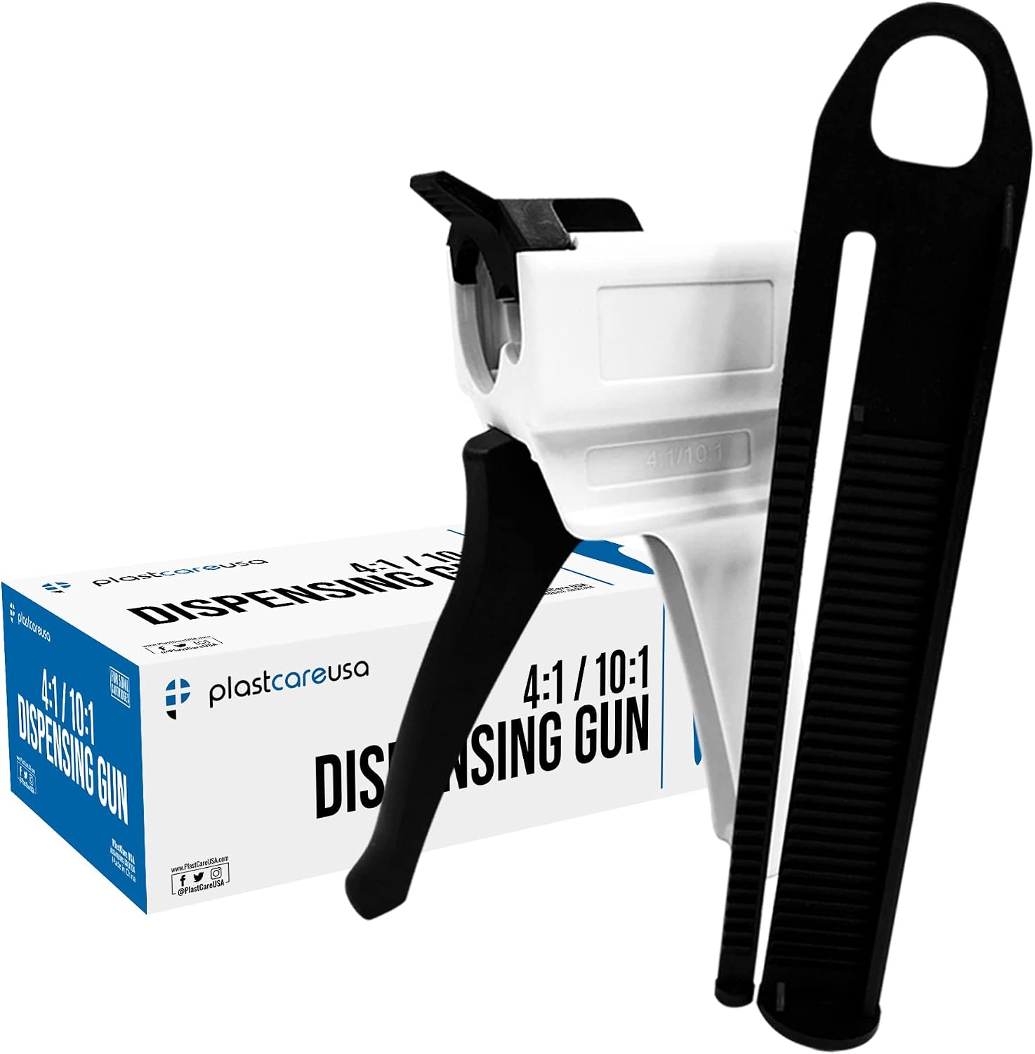4:1/10:1 Dental Dispensing Gun – Temporary Crown & Bridge Mixing/Automix Dispenser by PlastCare USA