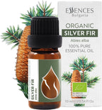 Essences Bulgaria Organic Silver Fir Essential Oil 1/3 Fl Oz | 10ml | Abies alba | 100% Pure and Natural | Undiluted | Therapeutic Grade | Family Owned Farm | Steam-Distilled | Non-GMO | Vegan