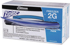 Ziploc 682254 Commercial Resealable Freezer Bag, Zipper, 2gal, 13 x 15 1/2, Clear, 100/Carton