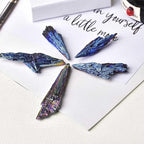 Crystal Stone Natural Crystal Stone Cluster Mineral Color Feather Gifts Presents
