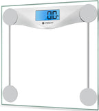 Etekcity Digital Body Weight Bathroom Scale, Large Blue LCD Backlight Display, High Precision Measurements,6mm Tempered Glass, 400 Pounds