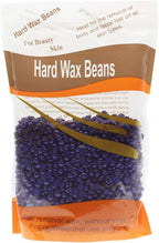 Hard Wax Beans for Face, Underarms, Brazilian, Bikini Hair Remover (Purple)