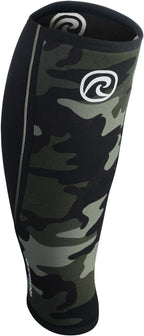 Rehband 5mm Neoprene Shin Calf Sleeve, Compression Support Men & Women for Calf and Shin, Promotes Blood Circulation, Ideal for Strength Training