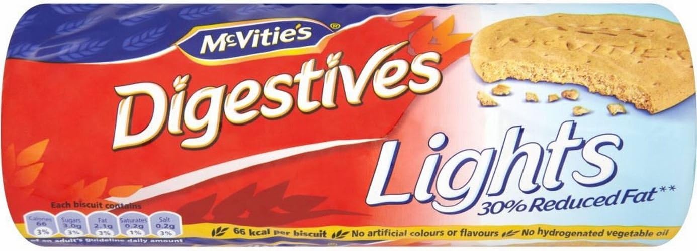 McVitie's Lights Digestives (400g) - Pack of 2