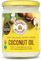 Coconut Merchant Organic Coconut Oil 17.6 Ounce | Extra Virgin, Raw, Cold Pressed, Unrefined | Ethically Sourced, Vegan, Ketogenic and 100% Natural | For Hair, Skin & Cooking(17.6 Oz / 500mL)