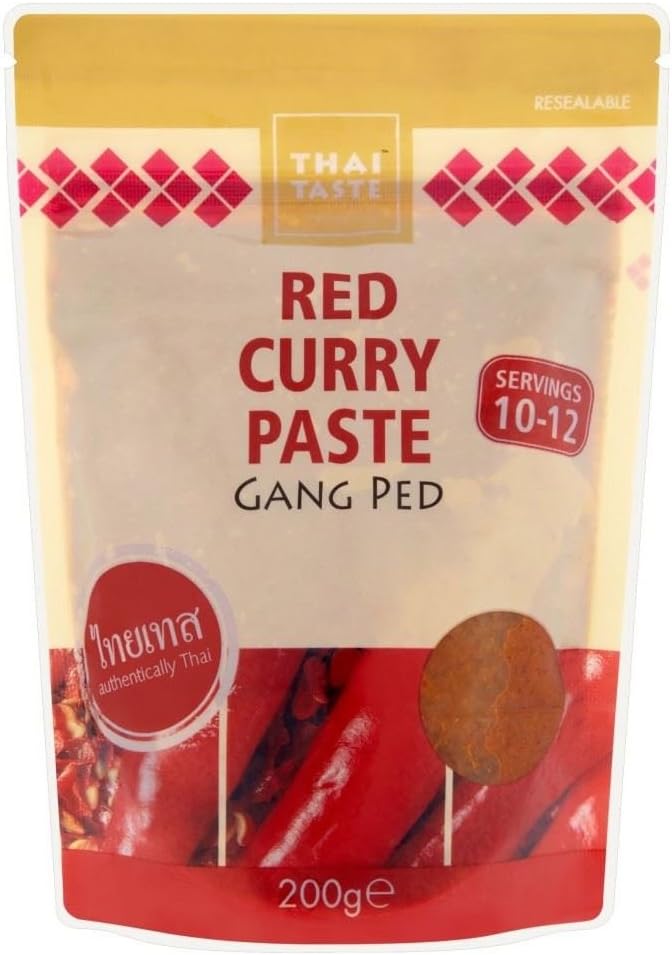 Thai Taste Red Curry Paste (200g) - Pack of 2