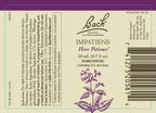 Bach Original Flower Remedies 2-Pack, Have Patience" - Impatiens, Cherry Plum, Homeopathic Flower Essences, Vegan, 20mL Dropper x2