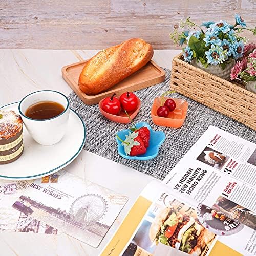 Gartful 3 Pieces Dish Resin Molds, Silicone Jewelry Tray Molds, Storage Container Epoxy Resin Casting Molds for Jewelry Ring Holders, Soap Dish, Candle Holder, 3 Styles(Flower & Heart & Square)