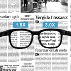 Eyekepper (Must Buy Both Eye) Metalless Reading Glasses Different Strength Each Eye Black-Left Eye+0.00
