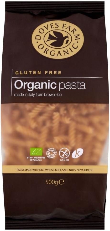 Doves Farm Organic Gluten Free Brown Rice Fusilli (500g)