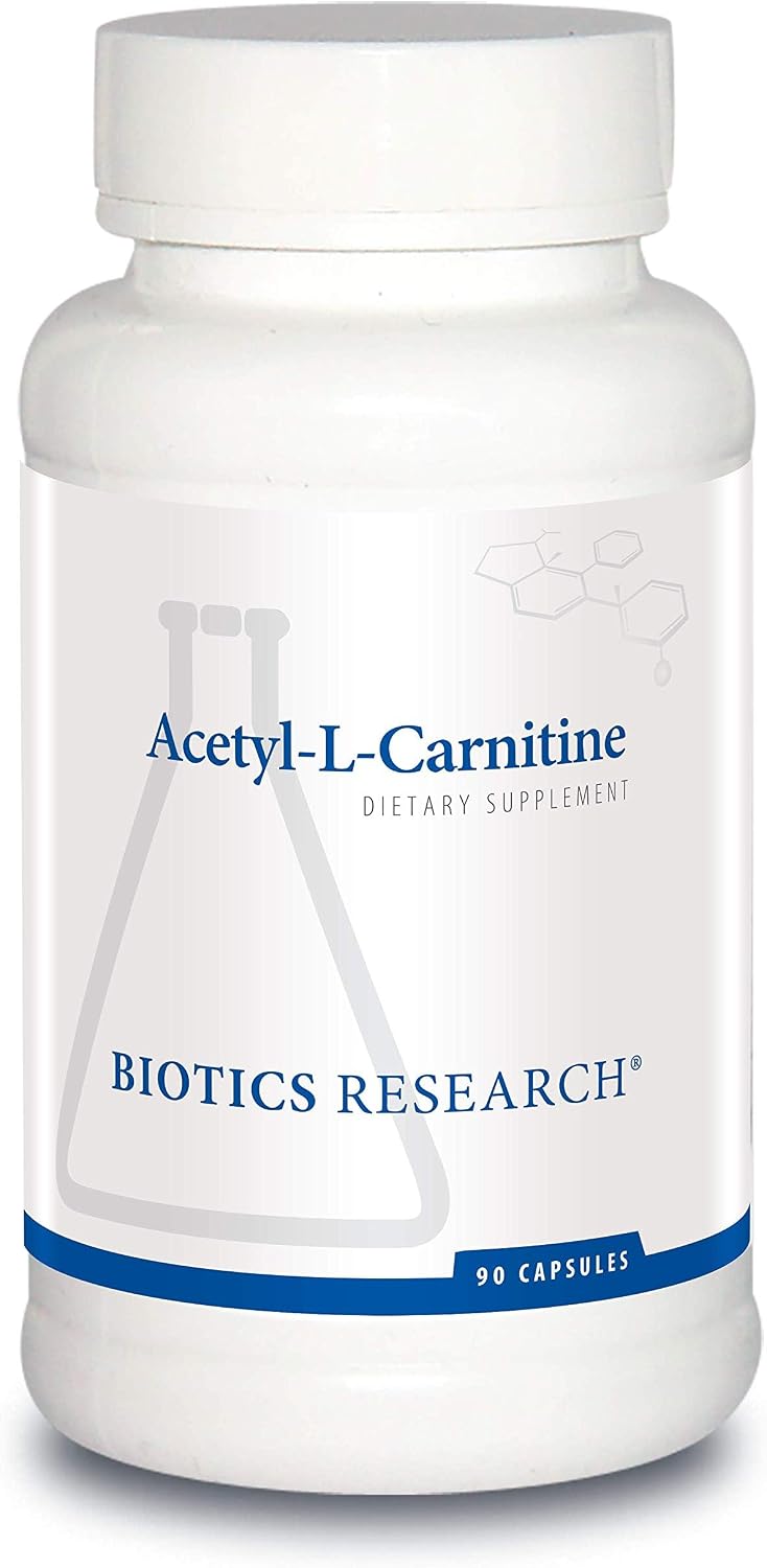 BIOTICS RESEARCH Acetyl L Carnitine Athletic Strength, Neuroprotection, Boost Energy, Post Workout Muscle Recovery, Healthy Body Composition, Age Gracefully, Brain Health, Metabolic Support 90 Caps