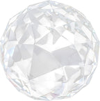 Clear Cut Crystal Prisms Glass Ball Glittering Sphere Decor Home Restaurant Hotel K9 Crystal Material (60MM/2.36in)