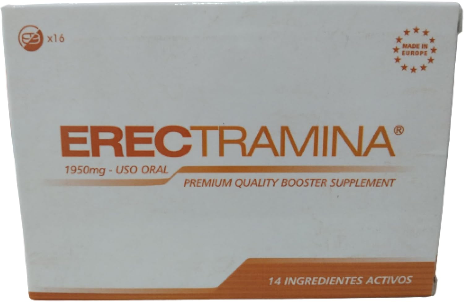 Erectramina 1950mg 16 comprimidos MSR Lab