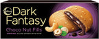 BBRATS Sunfeast Dark Fantasy Choco Nut Fills, 75g | Original Filled Cookies with Nuts