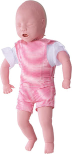 VEVOR Infant CPR Training Manikin, Heimlich Maneuver and Cardiopulmonary Resuscitation (CPR) Practice, Professional Infant Airway Obstruction Training Manikin, Baby Infarction Model for Education