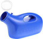 QWORK Urinal Bottles for Men, Male Portable Urine Bottles, 2000Ml Urinal Collector with Lid