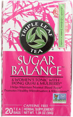 Sugar Balance Women's Tonic Tea, 20 Tea Bags (Pack of 6)