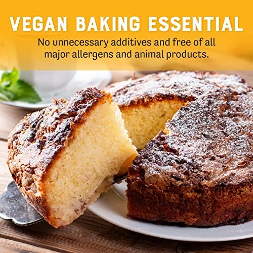 Judee's Gluten Free Egg Replacer Powder - Egg Replacer for Baking & Vegan-Friendly - Non-GMO & Preservative-Free Keto-Friendly Formula - Vegan Baking Supplies - 8 Ounce
