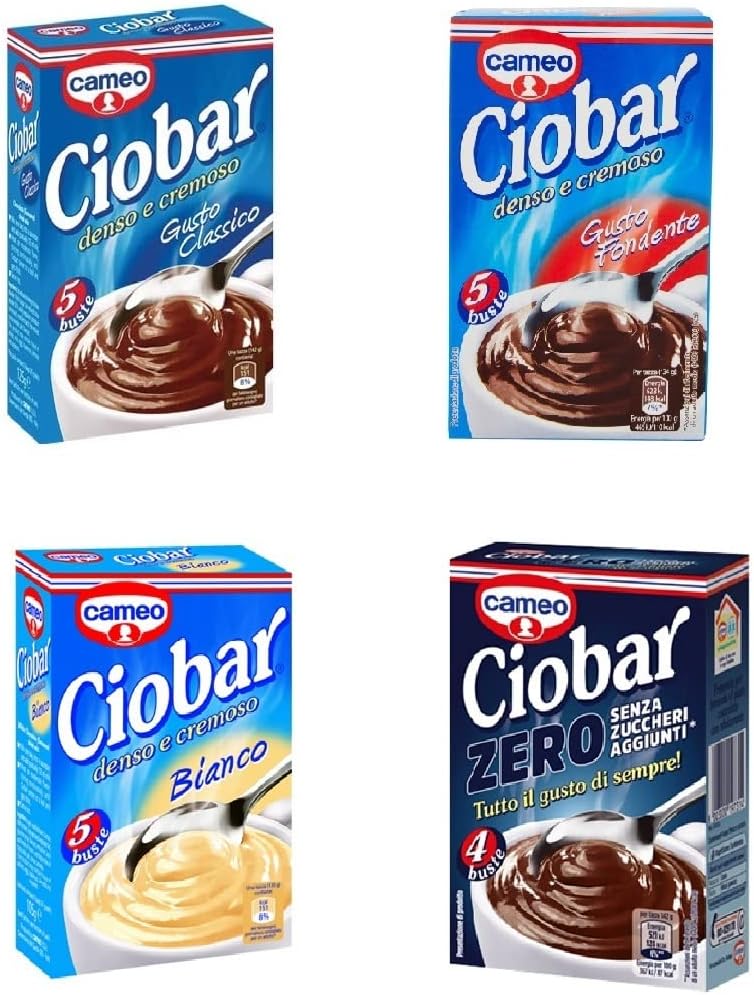 Cameo Ciobar Hot Chocolate Drink Beverage Powder 125gr, Pack of 5