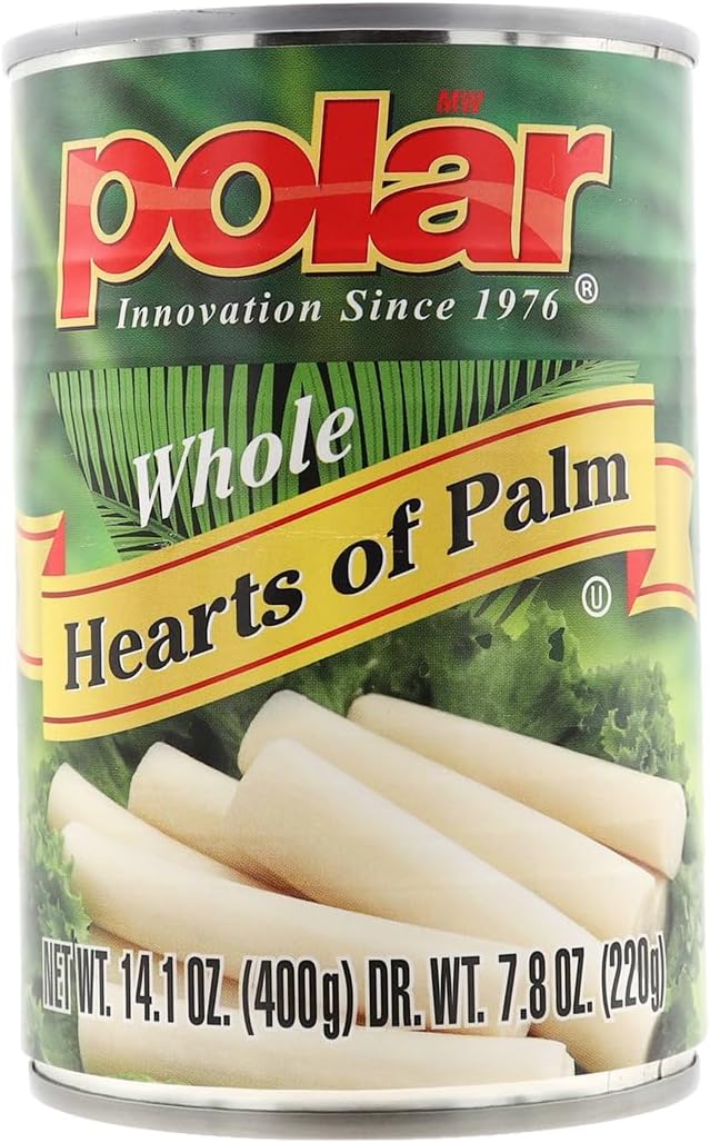 MW Polar Whole Hearts of Palm, 14 Oz, (Pack of 12)