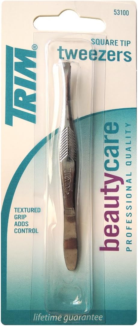 Tweezing Trim Square Tips tui-za- Trim Square Tip Tweezers [parallel import goods]