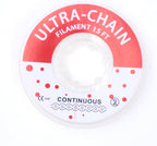 1 Roll/15Ft Orthodontic Dental Elastic Power Chains Dental Elastic Ultra Power Rubber Chain Long Short Closed (White, Continuous)