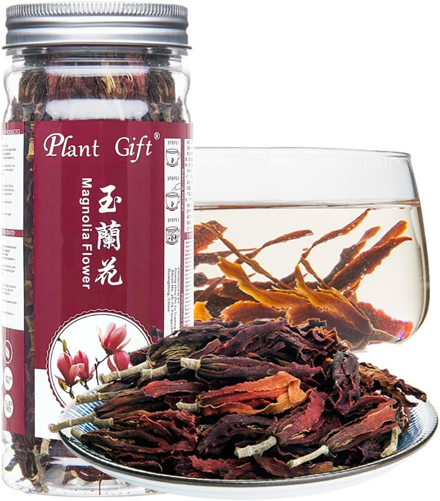 Plant Gift 100% Natural Magnolia flower tea 玉兰花 chinese health 40g/1.41oz, Chinese tea