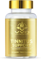 Tinnitus Relief for Ringing Ears, 120 Capsules Supplement with Vitamin C & B Complex, Supports Ear Health, Reduces Ringing in Ears, Promotes Hearing Wellness & Comfort