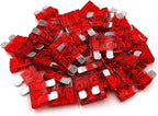 (50 Pcs) MCIGICM 10 Amp ATC Fuse Blade Style 10A Automotive Car Truck