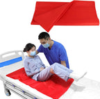 YHK Tubular Slide Sheet for Patient Transfer, Washable Reusable Flat Slide Sheet, Safetysure Transfer Slide for Moving Bedridden Patients, Slides for Cars, Hospital Bed, Home Care (28.3" x 47.2")