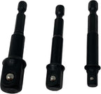 DeWalt 3-pc Socket Adapter Set includes DW2541IR, DW2542IR, DW2547IR