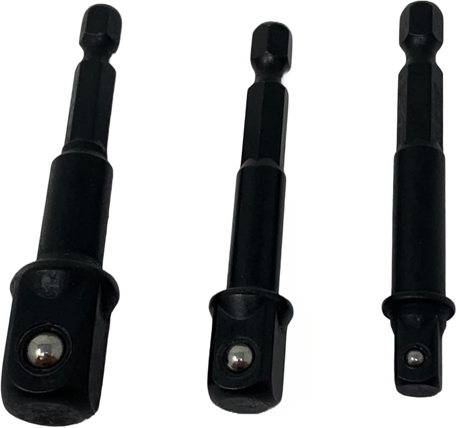 DeWalt 3-pc Socket Adapter Set includes DW2541IR, DW2542IR, DW2547IR