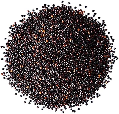 Food to Live Organic Black Quinoa, 3 Pounds – Non-GMO, Whole Grain, Sproutable, Kosher, Vegan, Bulk. Sirtfood. Easy to Cook.Perfect for Salads, Soups, Stews.