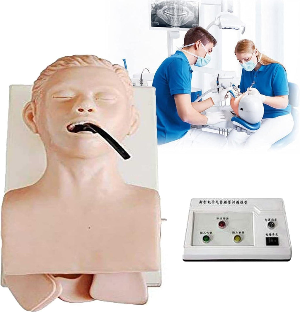 Intubation of Airway Management Trainer Intubation Manikin Training Simulator Airway Management Trainer Intubation Head Teaching Study Model Manikin