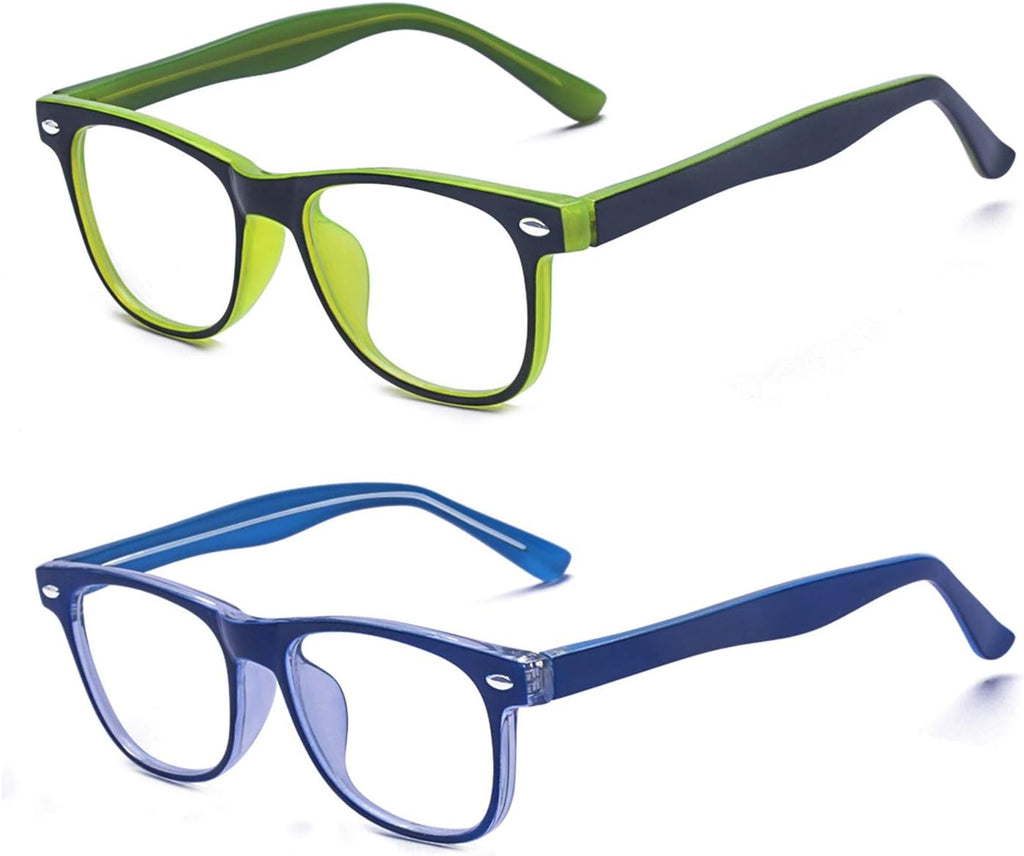 Outray Blue Light Glasses for Kids Computer Blue Light Blocking Glasses for Boys and Gilrs Age 3-12 Anti Eyestrain