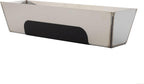14" Non-Slip Contoured Stainless Steel Heliarc Mud Pan - Advance Equipment MFG Co. | Enhanced Grip for Professional Use | Model 14HRG | 100+ Years Family Owned USA Made