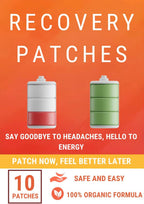 Recovery Rescue Patch – Effective Relief for Headache, Nausea & Fatigue | Natural & Fast-Acting