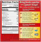 SOUP SECRETS Lipton Instant Soup Mix Chicken Flavor Noodle For a Warm Cup of Soup Cooks in 5 Minutes 4.2 oz